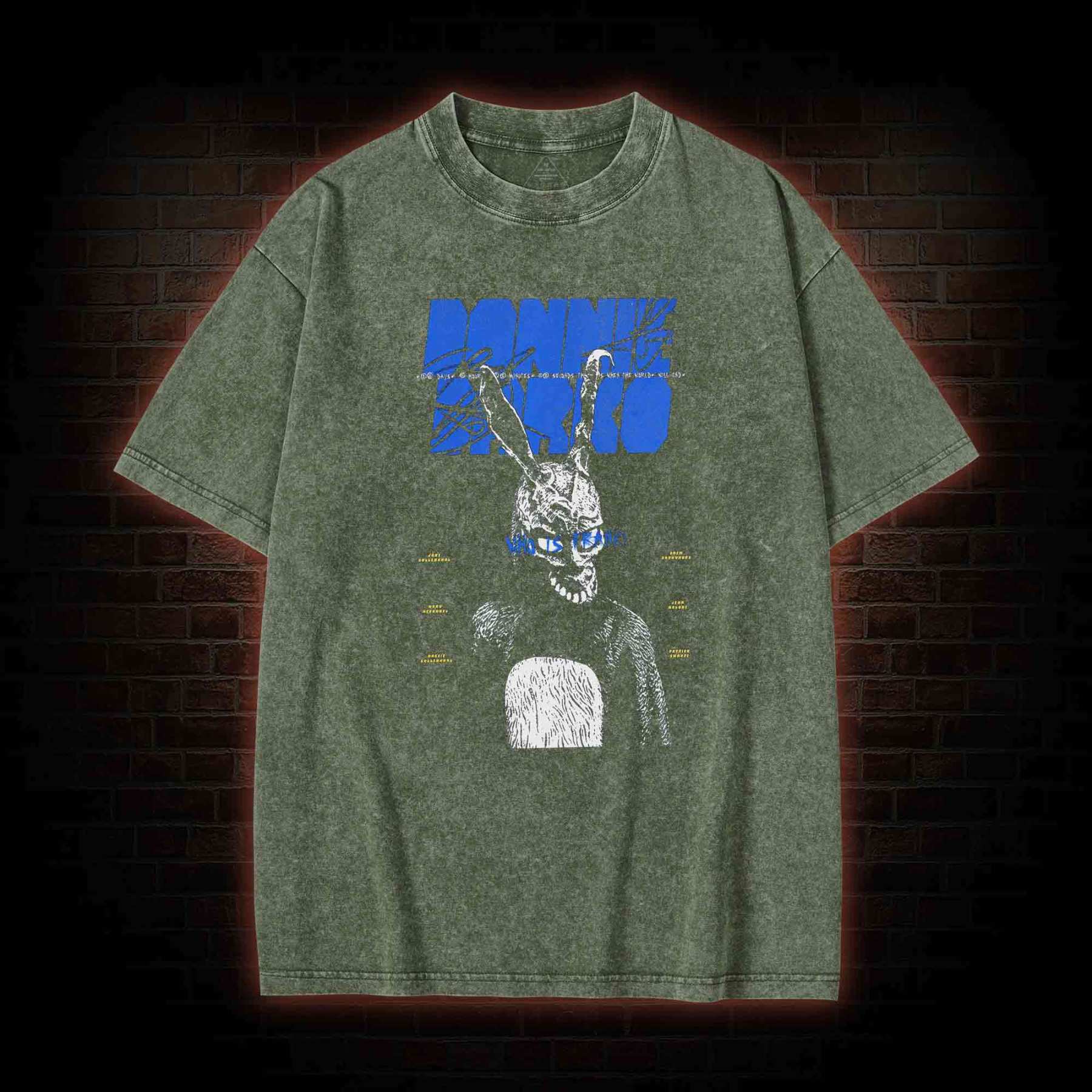 That is When the World will End Washed T-shirt