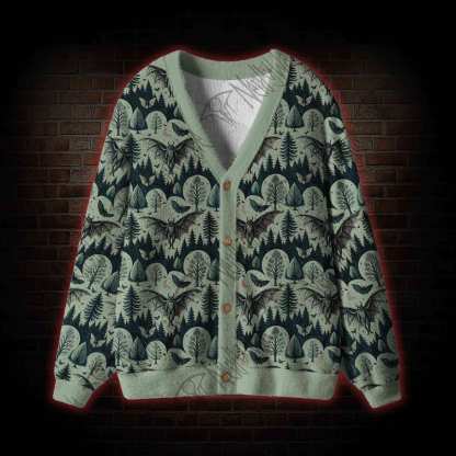 Home of the Mothman Cardigan Sweater