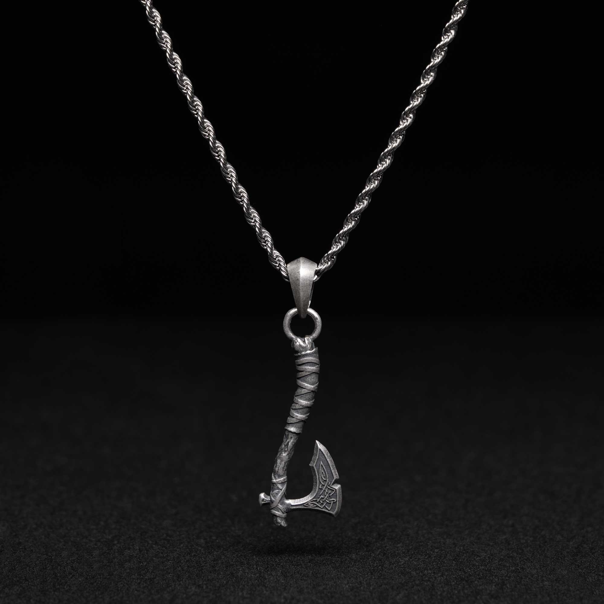 Viking Battle Ax Necklace