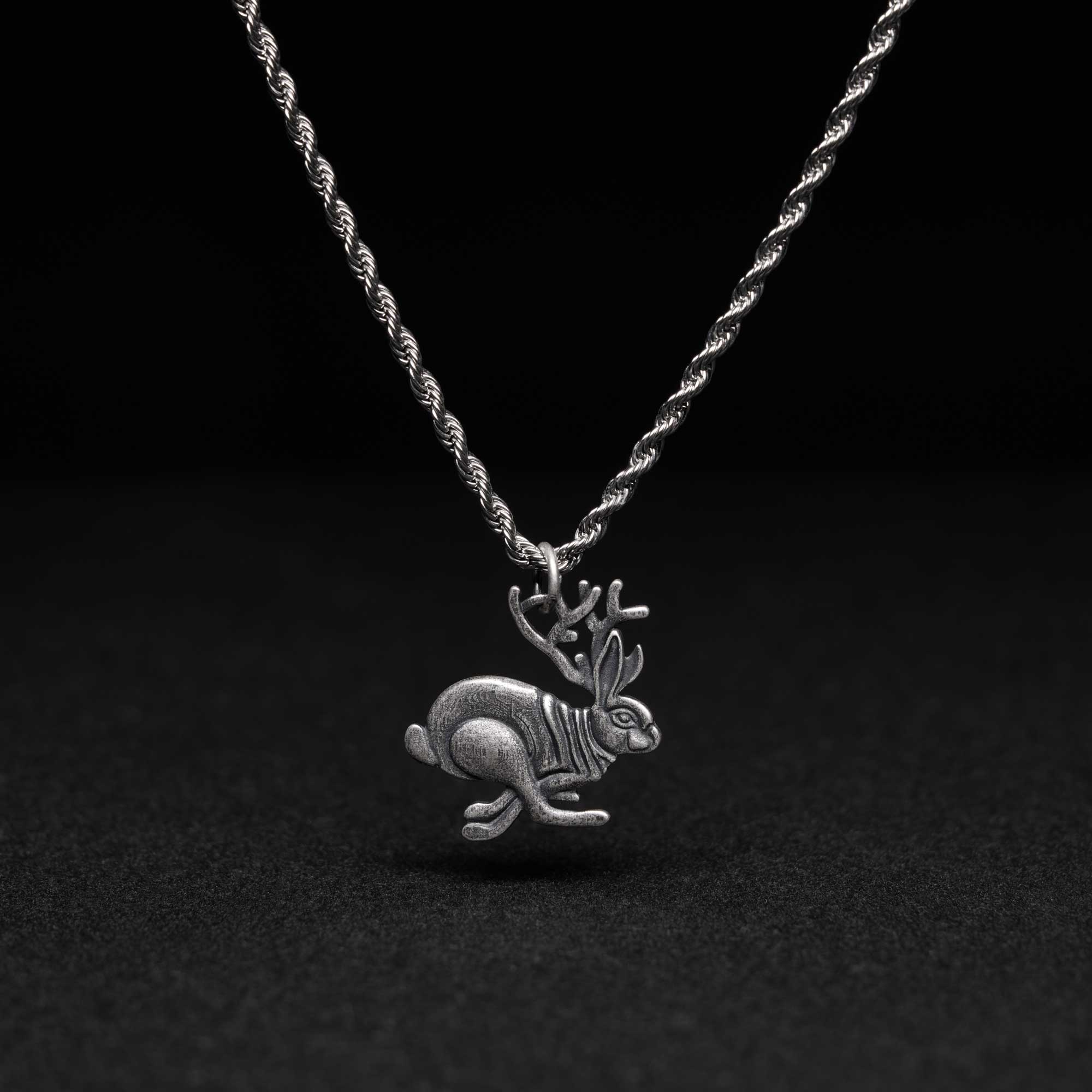 Jackalope Necklace