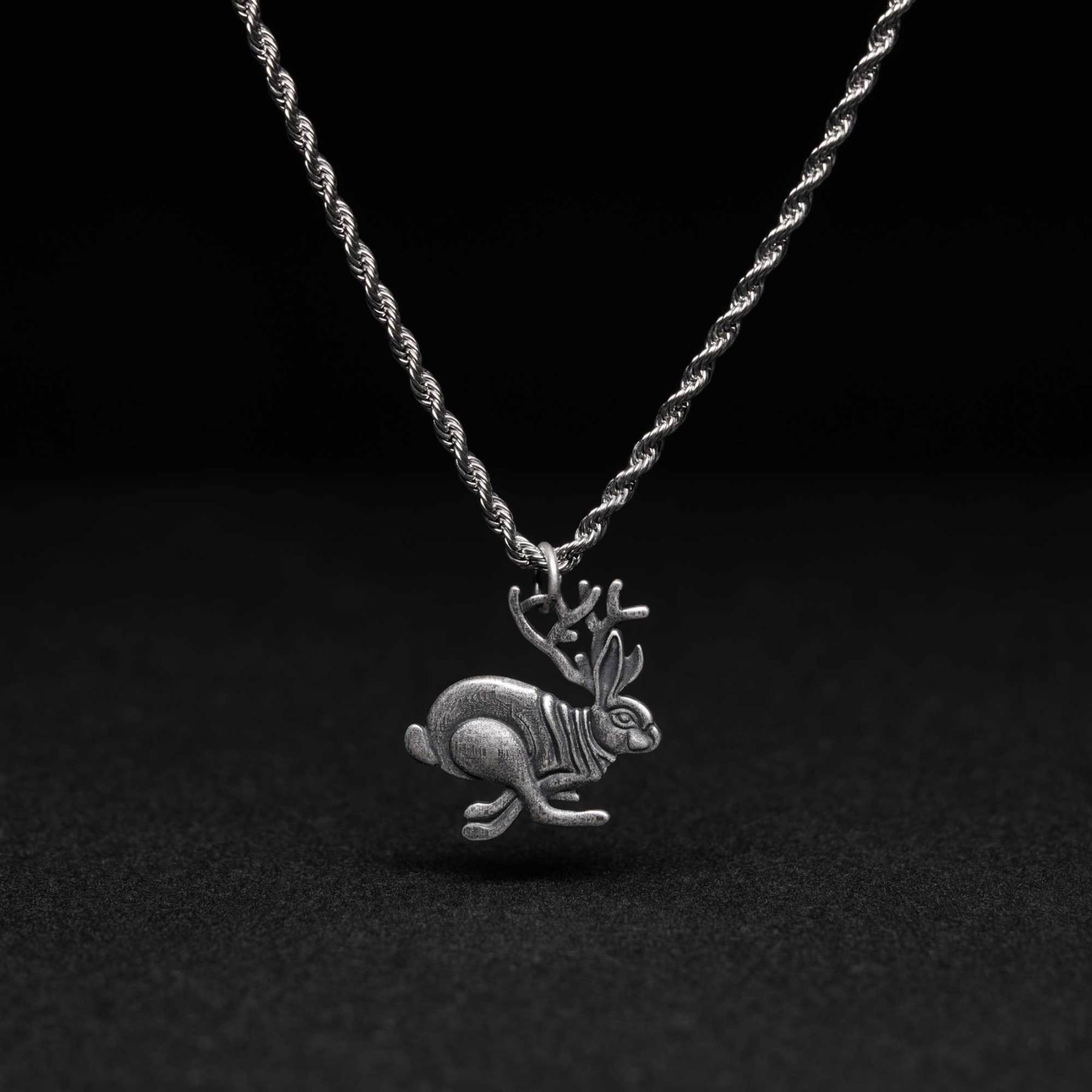 Jackalope Necklace