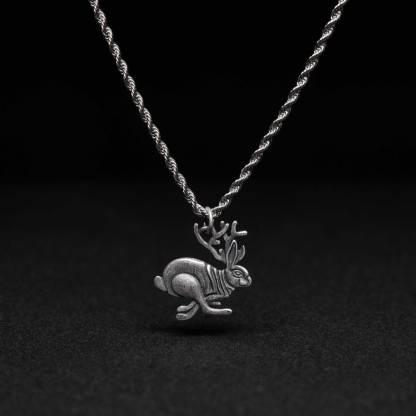 Jackalope Necklace