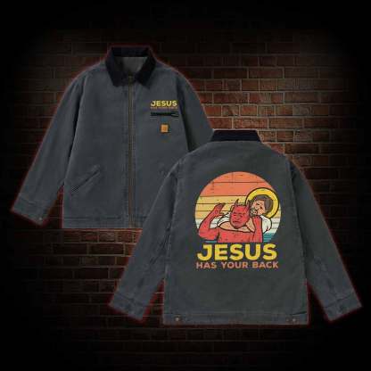 Jesus Has Your Back Classic Jacket