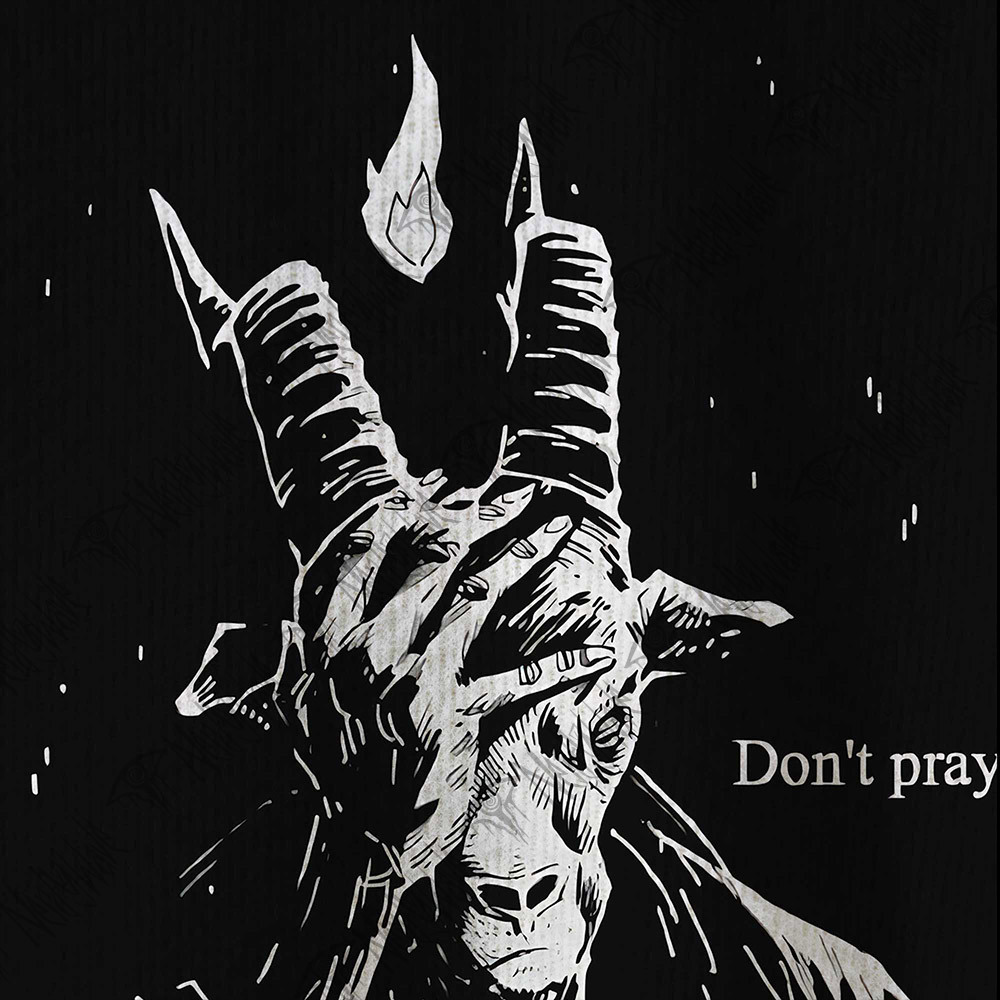 Don't Pray for Me Ugly Sweatshirts