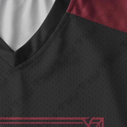 Hell Hound Cerberus V-Neck Long Sleeve Jersey