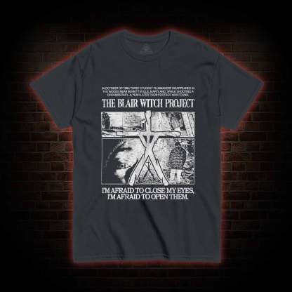 I'm Afrid to Close My Eyes Retro T-shirt