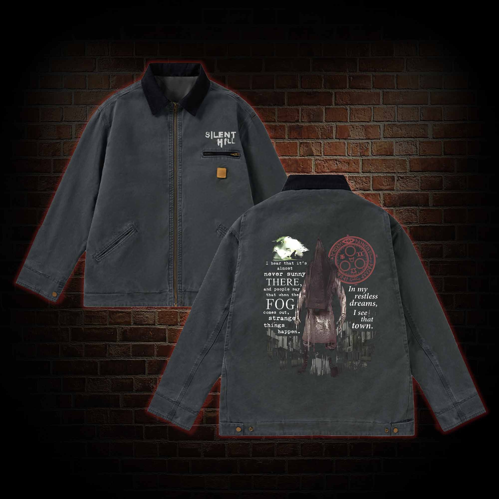 In My Restless Dream I See that Town Classic Jacket