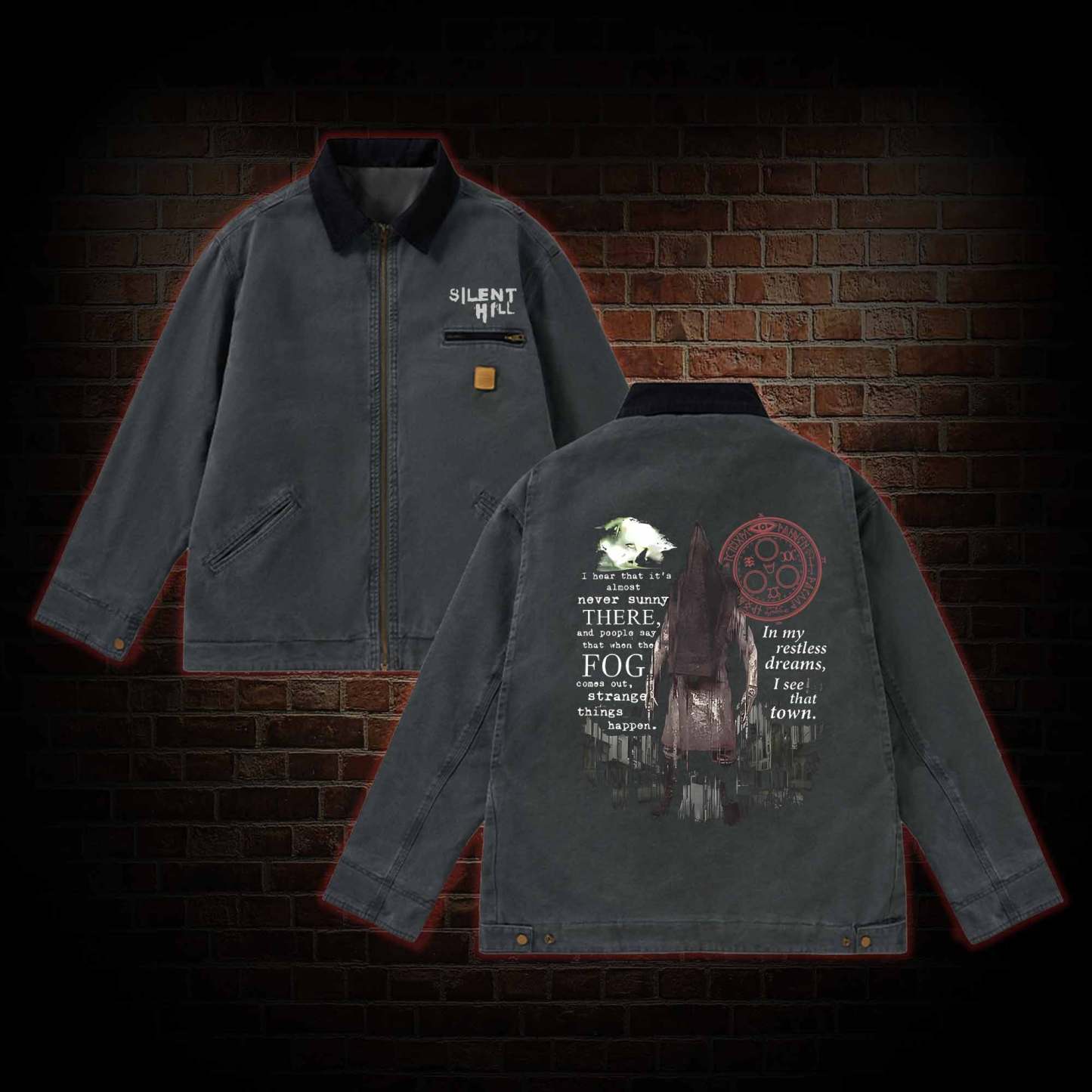 In My Restless Dream I See that Town Classic Jacket