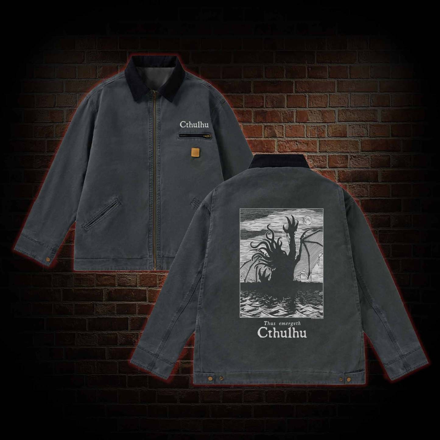 Thus Emergeth Cthulhu Classic Jacket