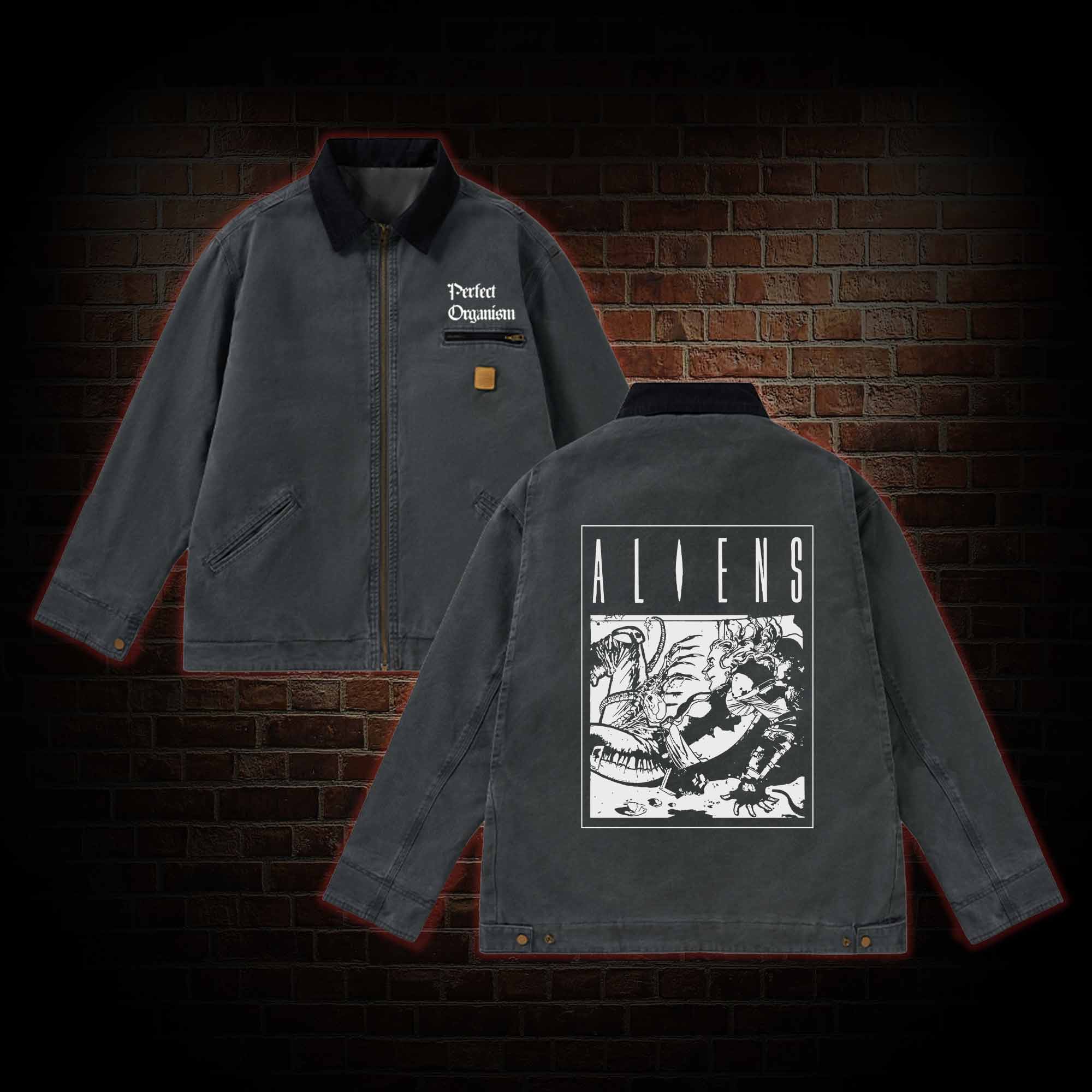 Alien Perfect Organism Horror Classic Jacket