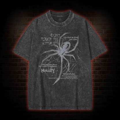 Don't Touch The Bottom Line Washed T-shirt