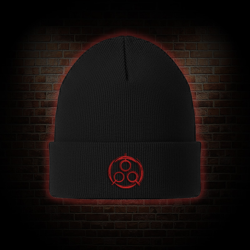 Halo Embroidered Beanie