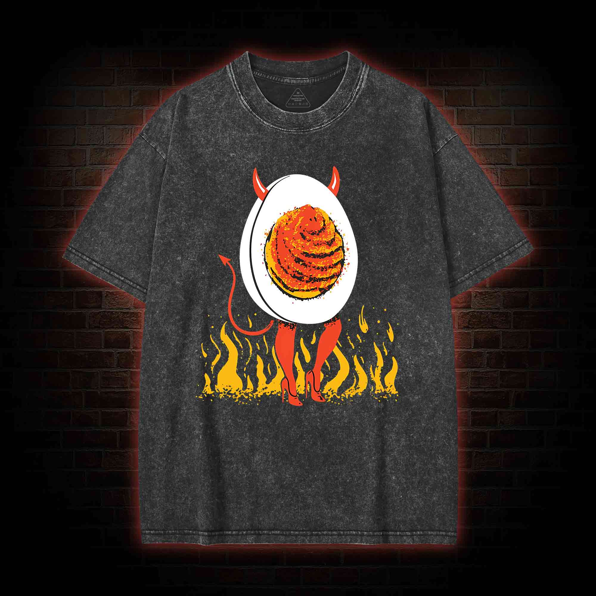 Deviled Egg Washed T-shirt