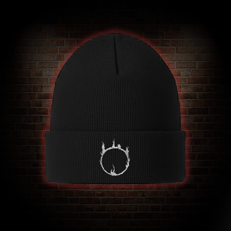 Accursed Undead Embroidered Beanie