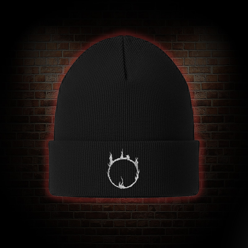 Accursed Undead Embroidered Beanie