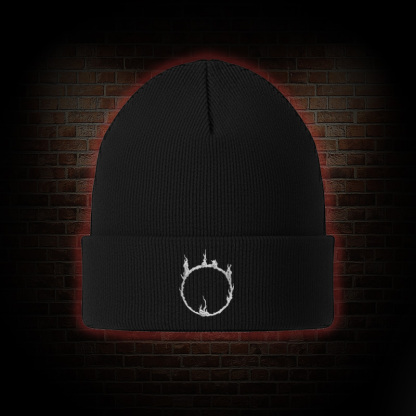 Accursed Undead Embroidered Beanie