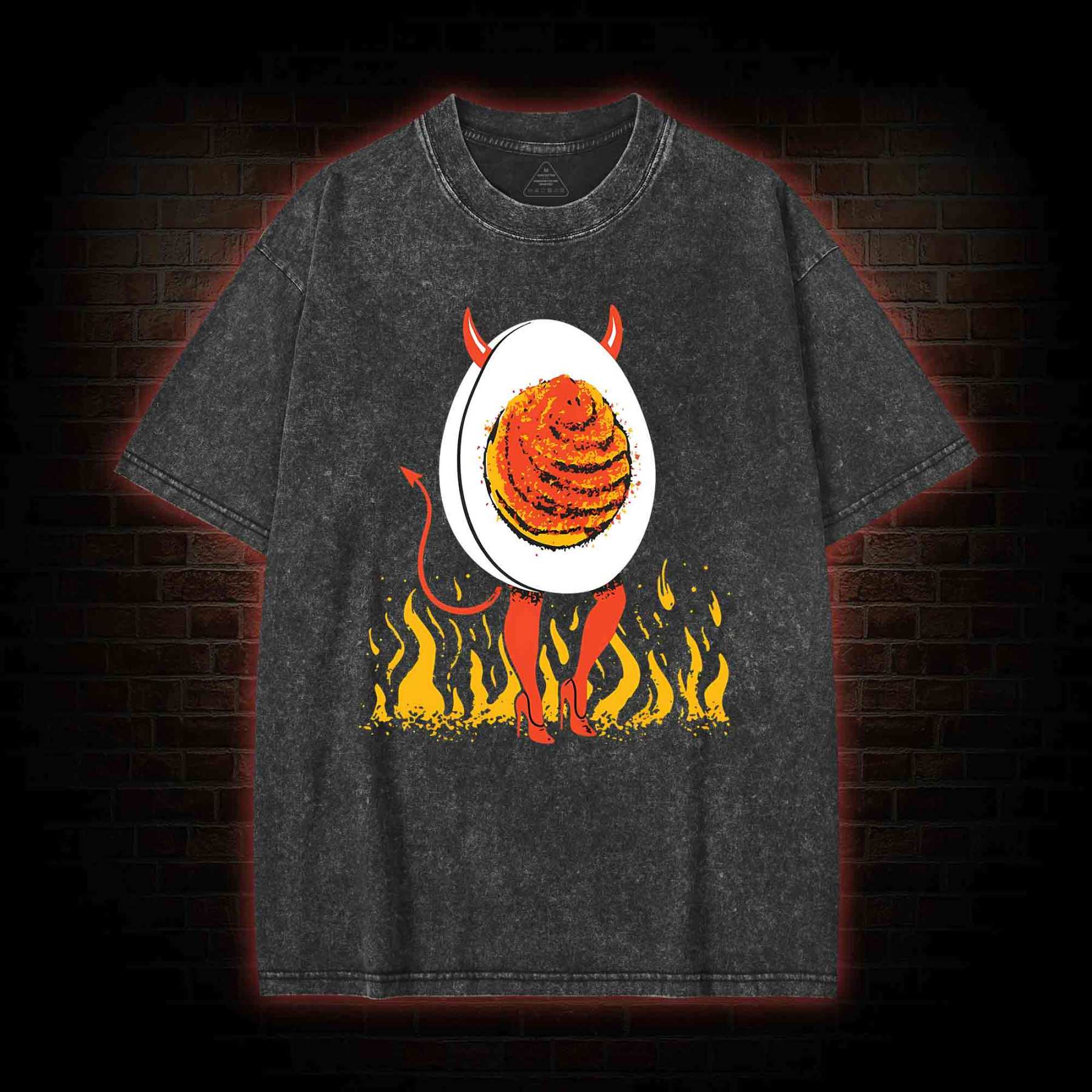 Deviled Egg Washed T-shirt