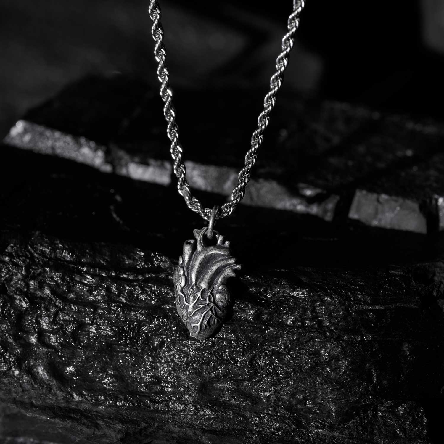 Heart Sculptural Necklace