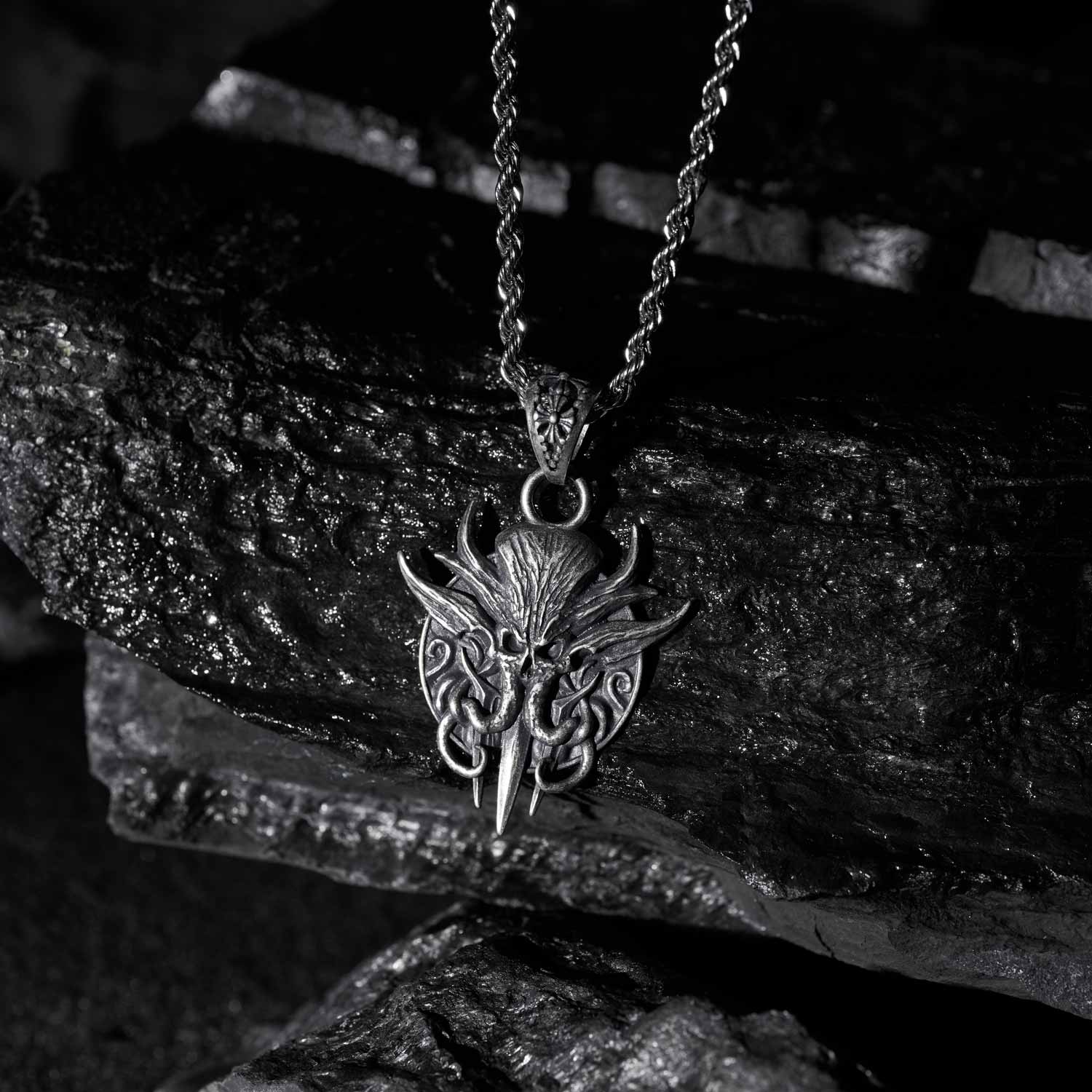 Cthulhu Sculptural Necklace