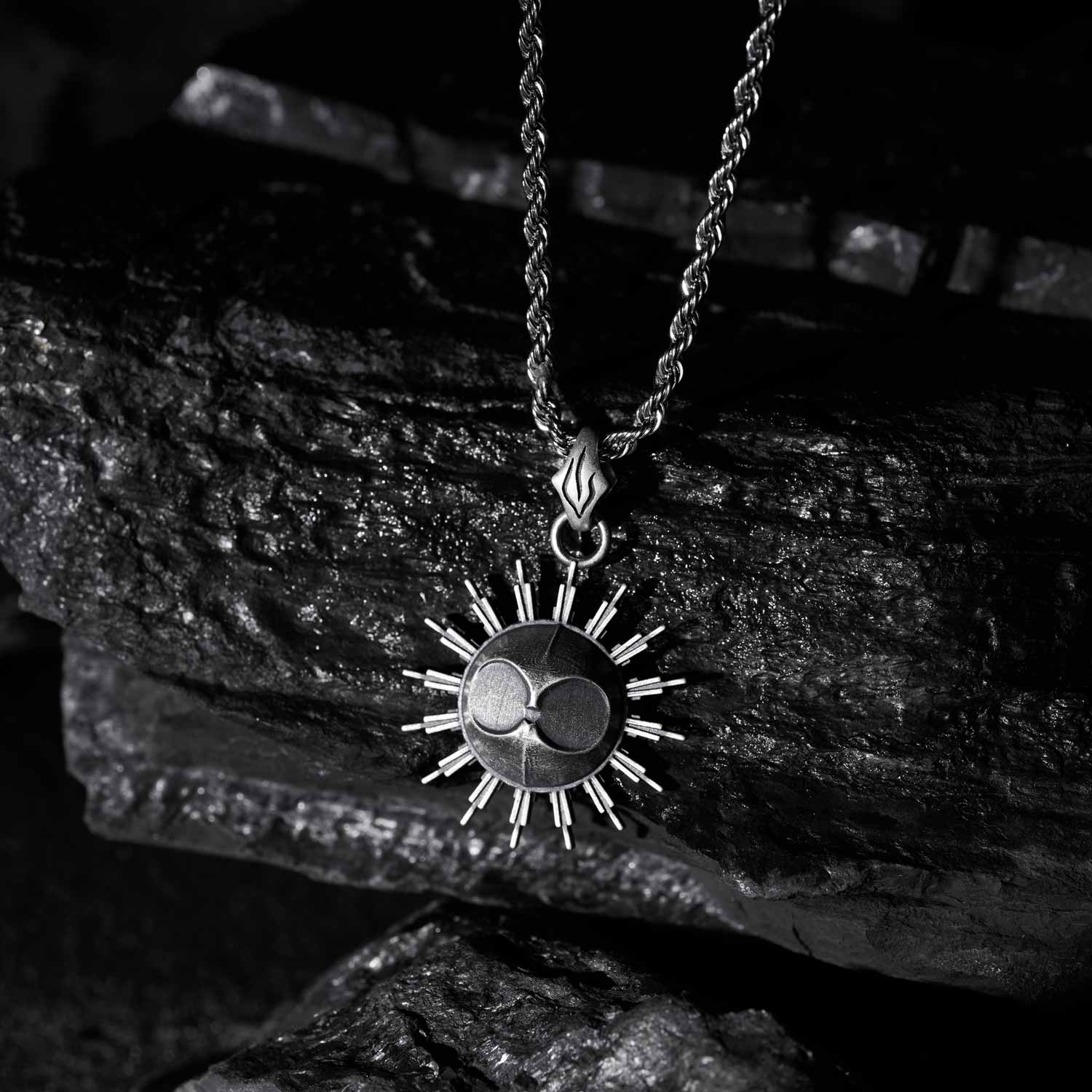 Master of Sky Sea and Naps Sculptural Necklace