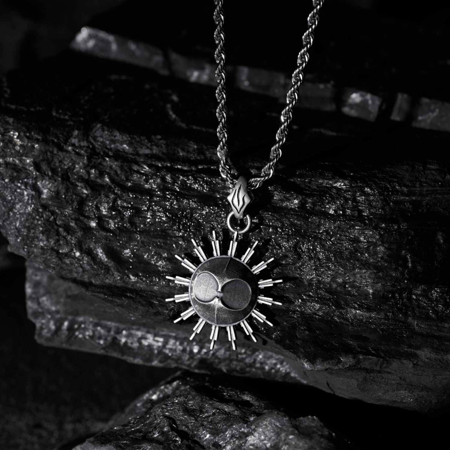 Master of Sky Sea and Naps Sculptural Necklace