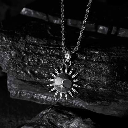 Master of Sky Sea and Naps Sculptural Necklace