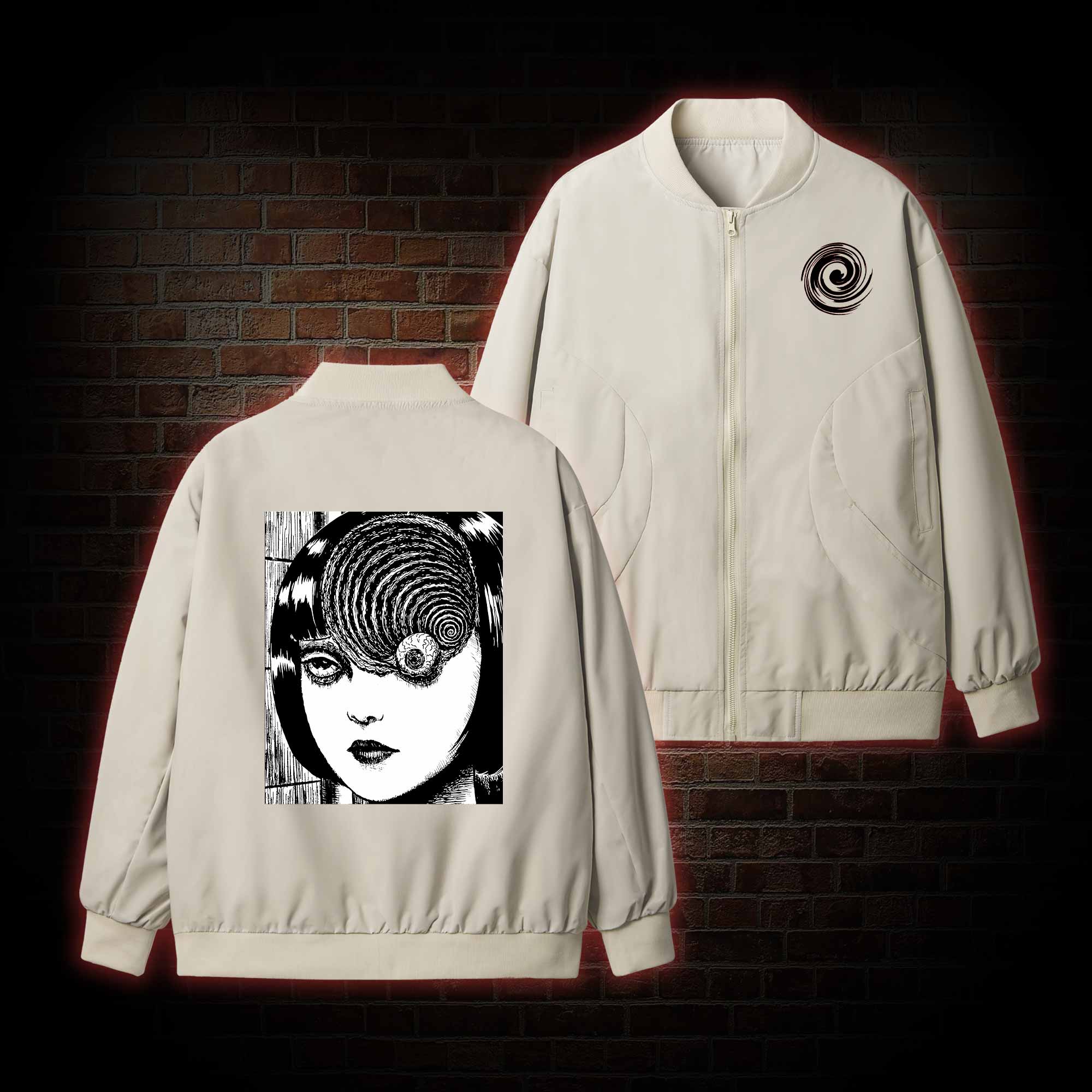 Horror Eyeball Pilot Jacket