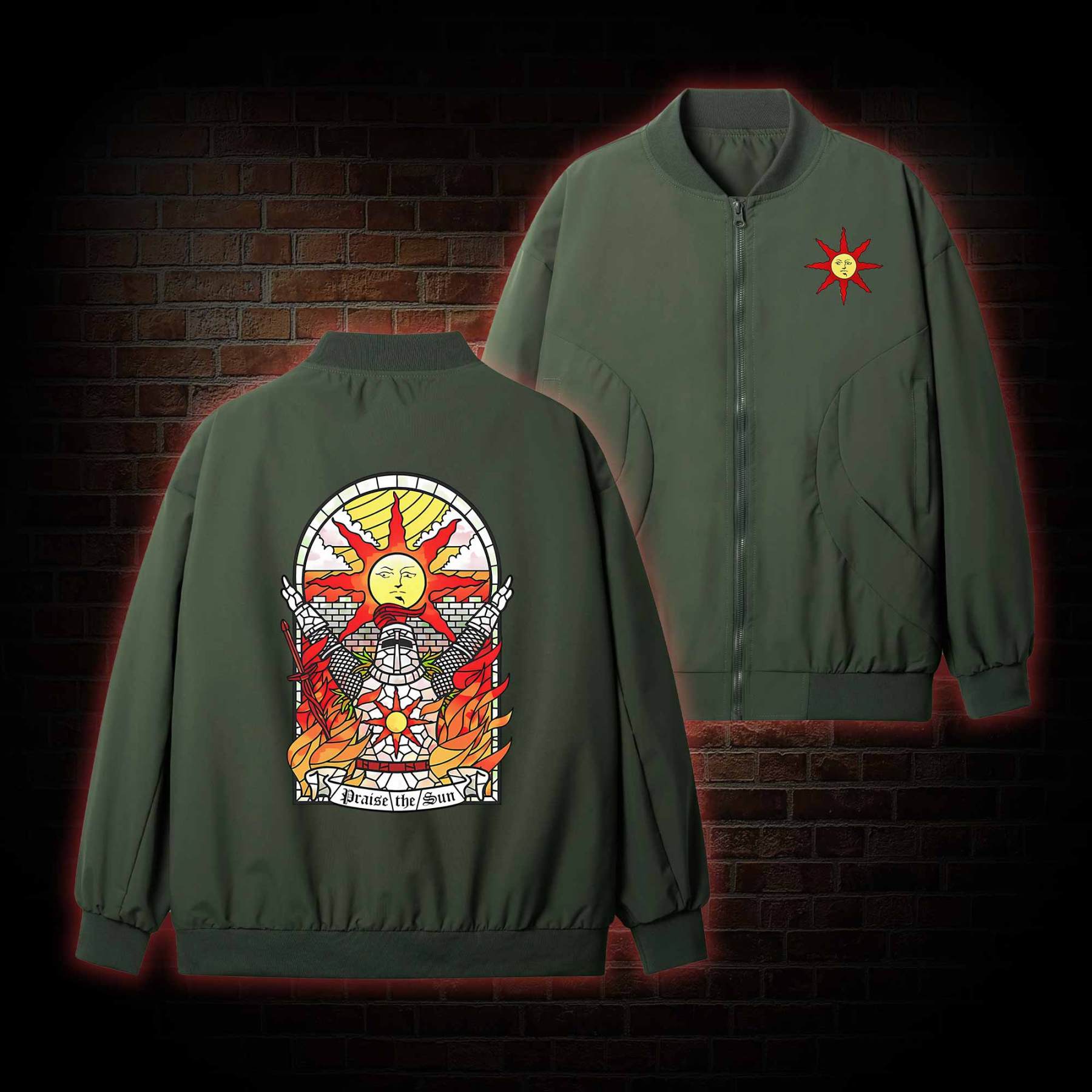 Praise the Sun Vintage Pilot Jacket
