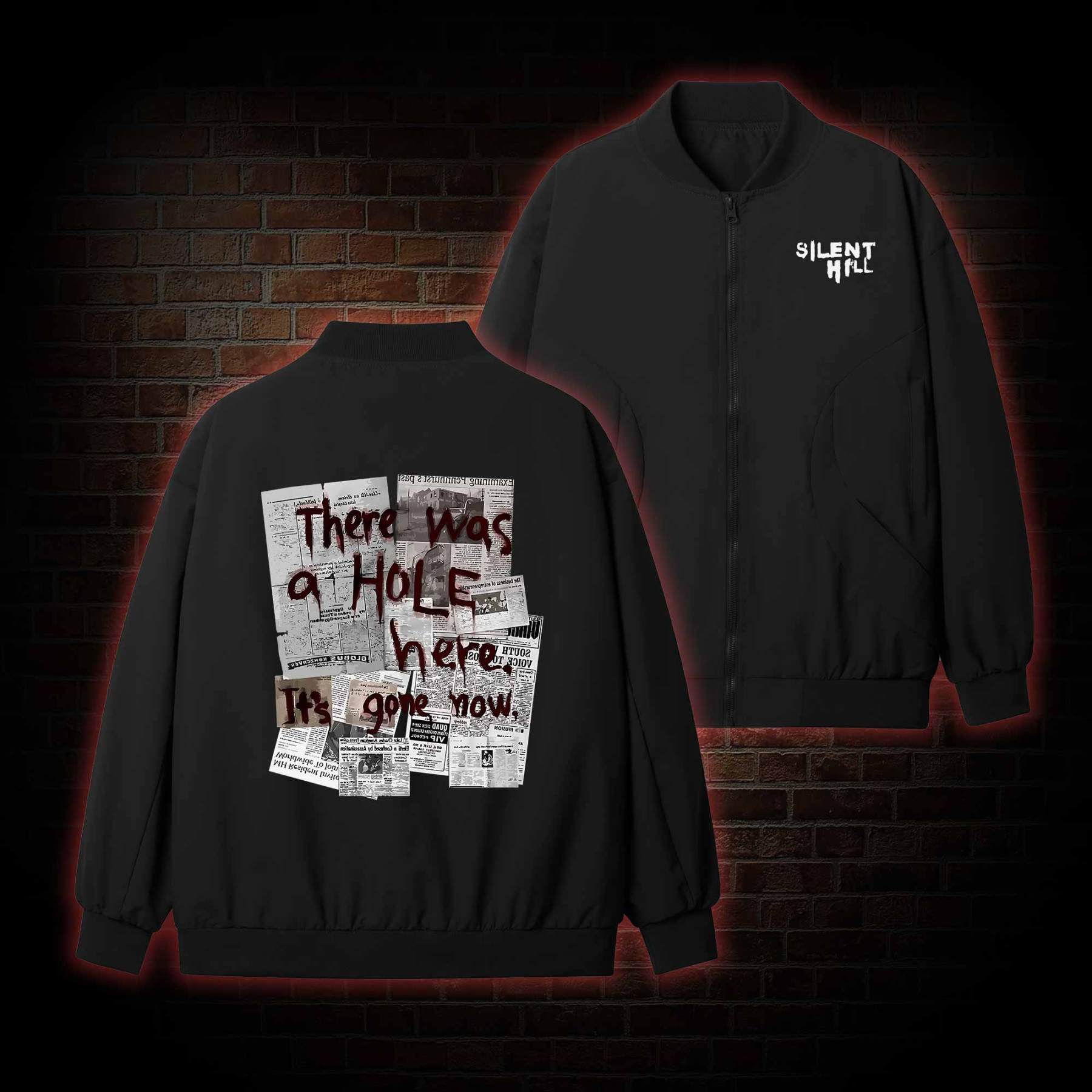 There was A Hole Pilot Jacket