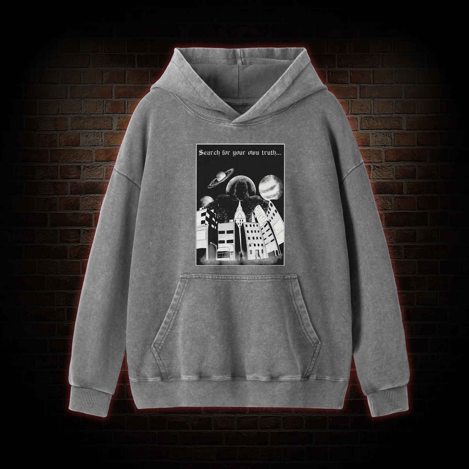 The Truth Washed Hoodie