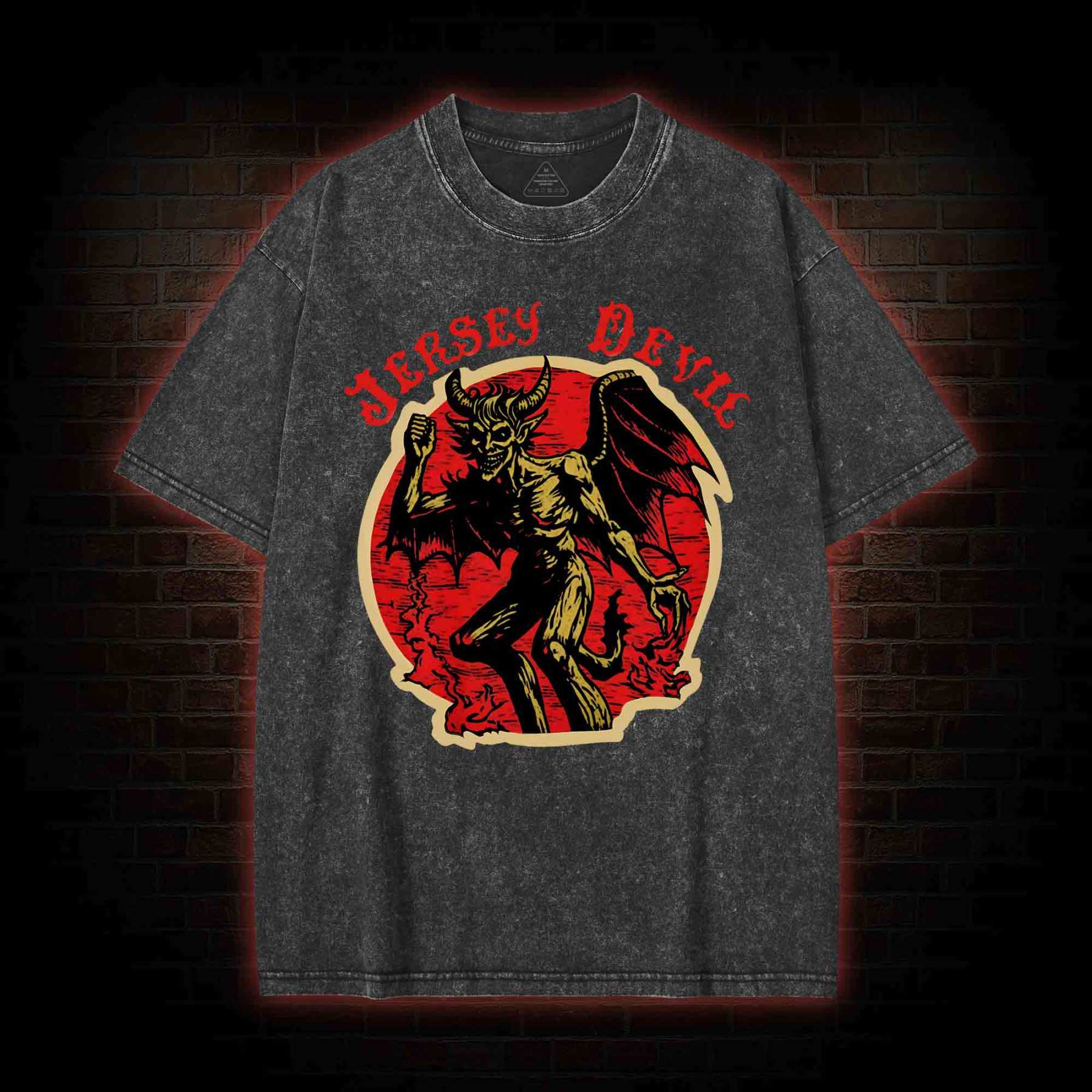 Jersey Devil Washed T-shirt