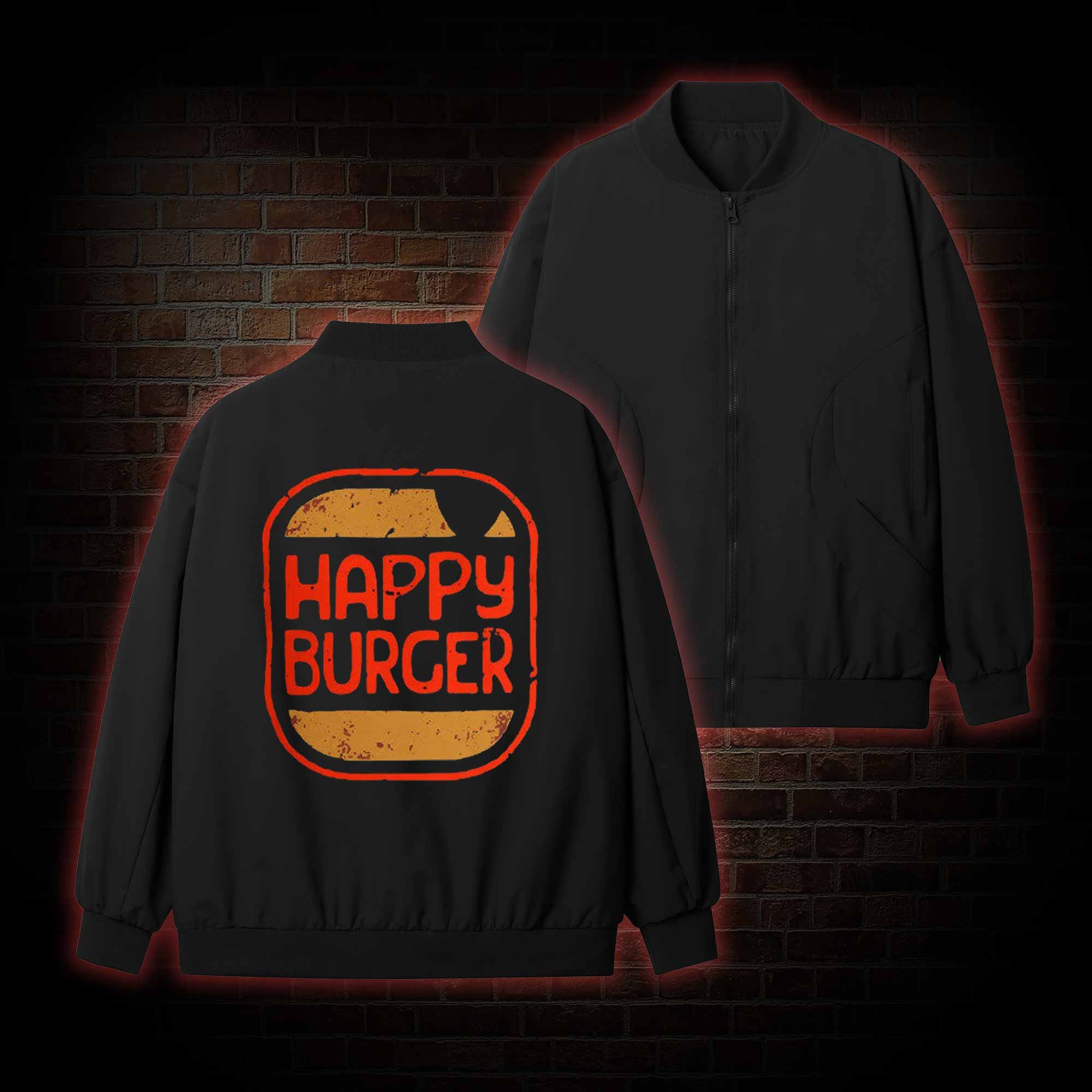 Burger Bomber Jacket