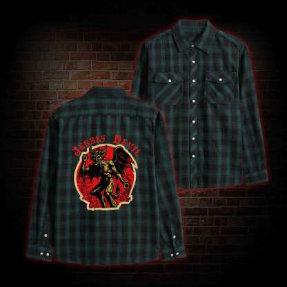 Jersey Devil Unisex Flannel Shirt