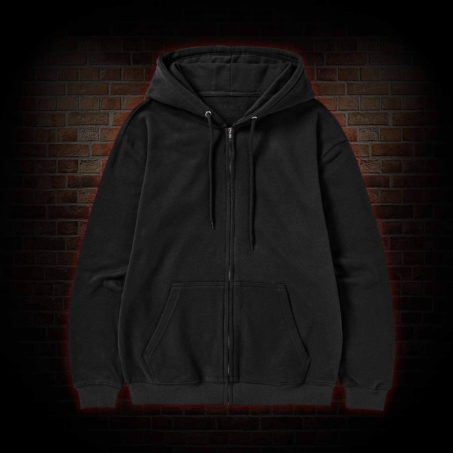 Unisex Fleece Zipper Hoodie