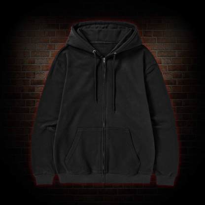 Unisex Fleece Zipper Hoodie