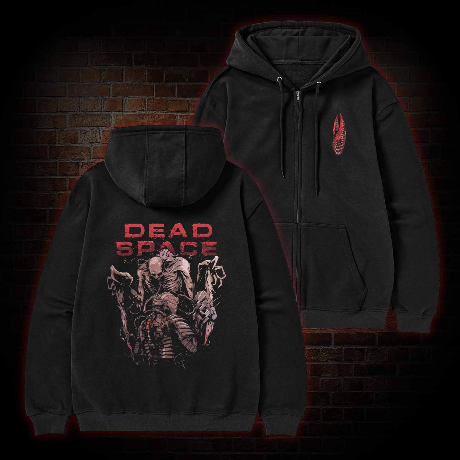 Stick Around I'm Full of Bad Ideas Zipper Hoodie