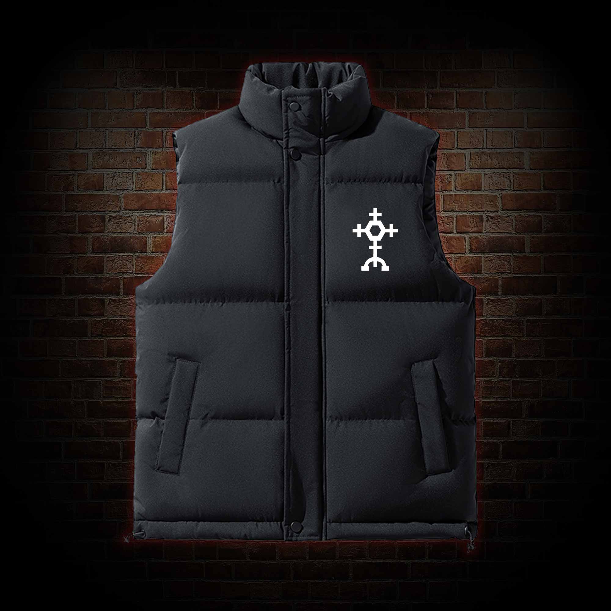 Cult Symbol Padded Vest