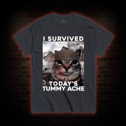 I Survived Today's Tummy Ache T-Shirt