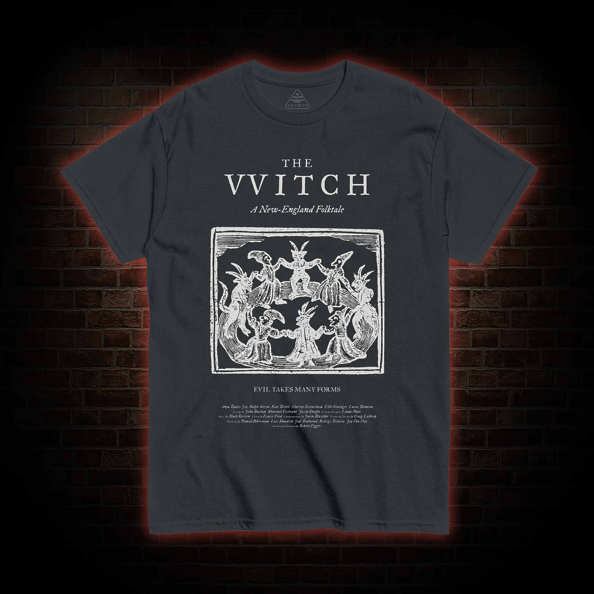 The Witch Retro Horror Folk T-shirt