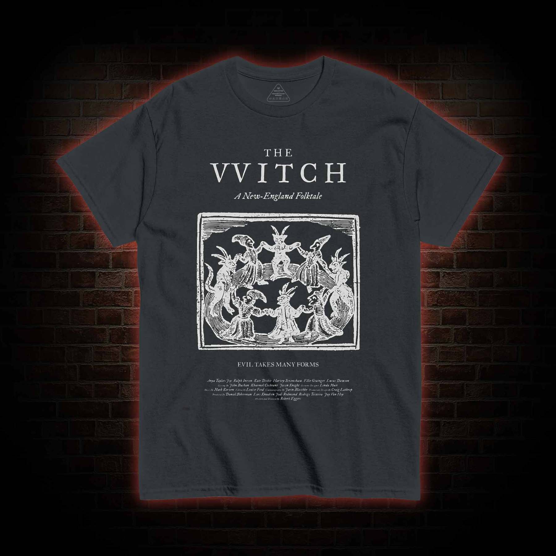 The Witch Retro Horror Folk T-shirt