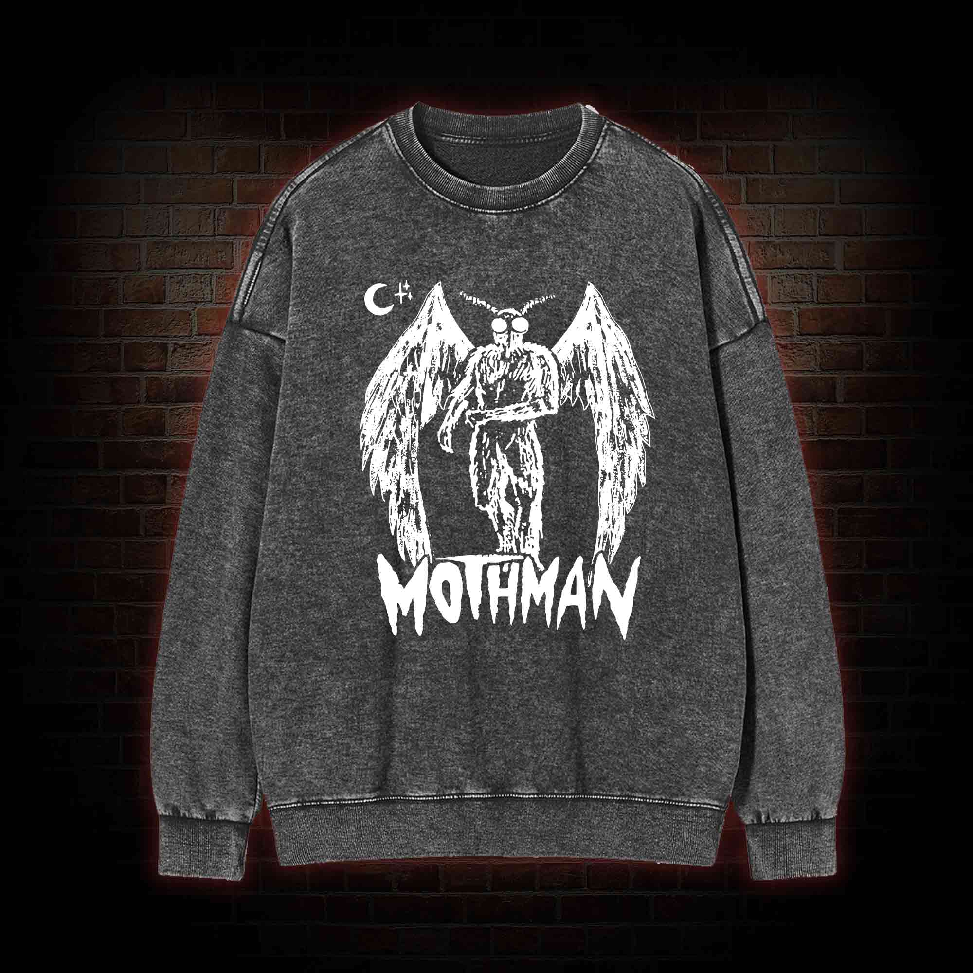 Mothman Washed Sweatshirt