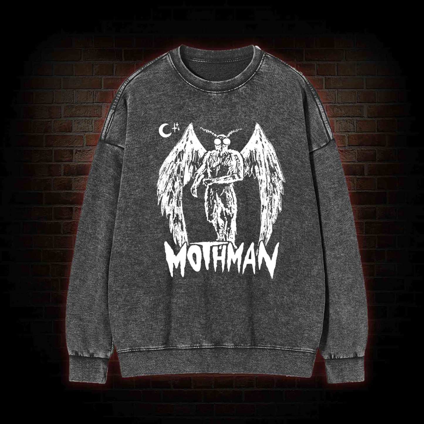 Mothman Washed Sweatshirt