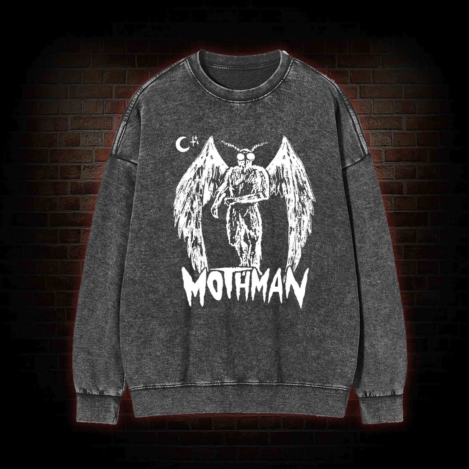 Mothman Washed Sweatshirt