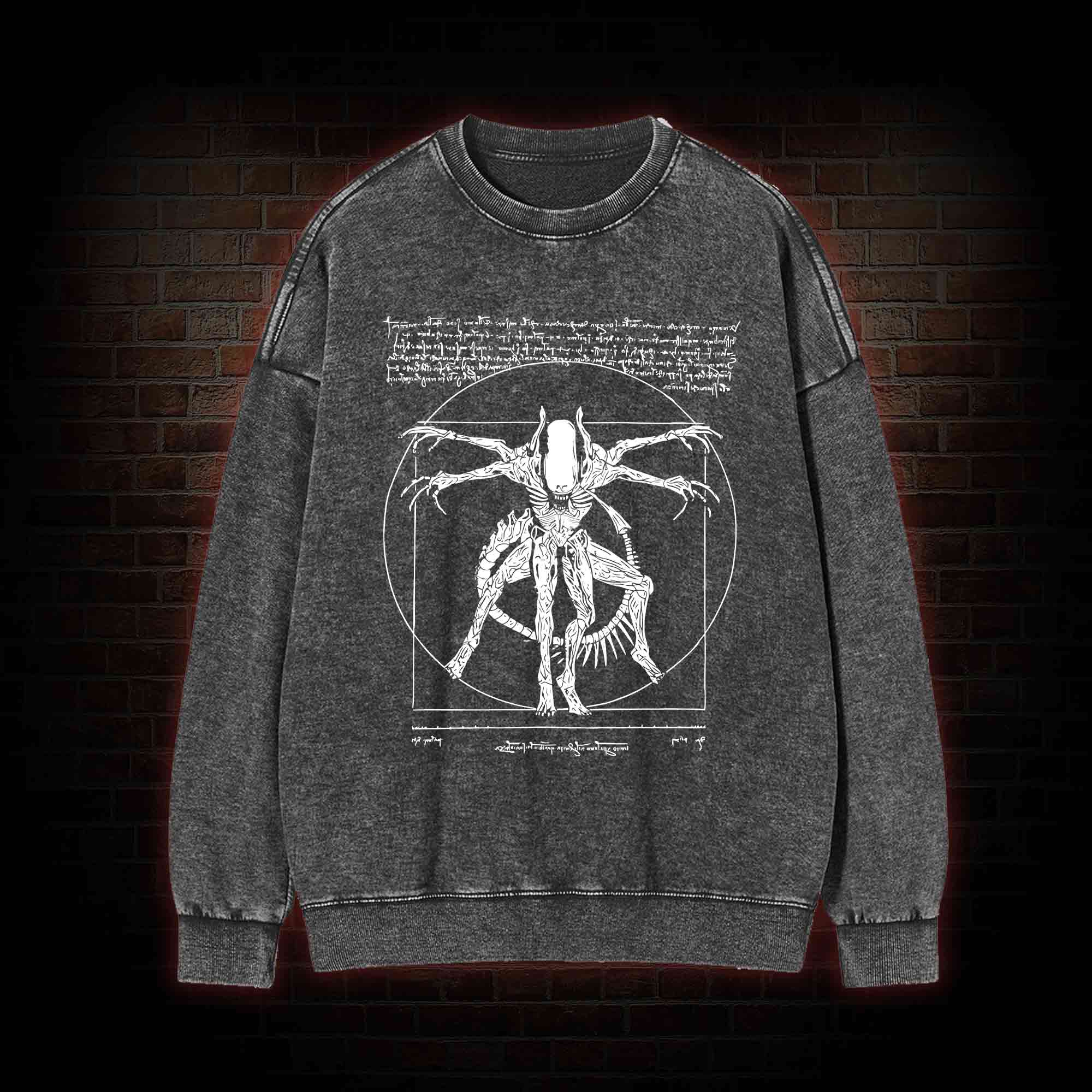 Alien Washed Sweatshirt