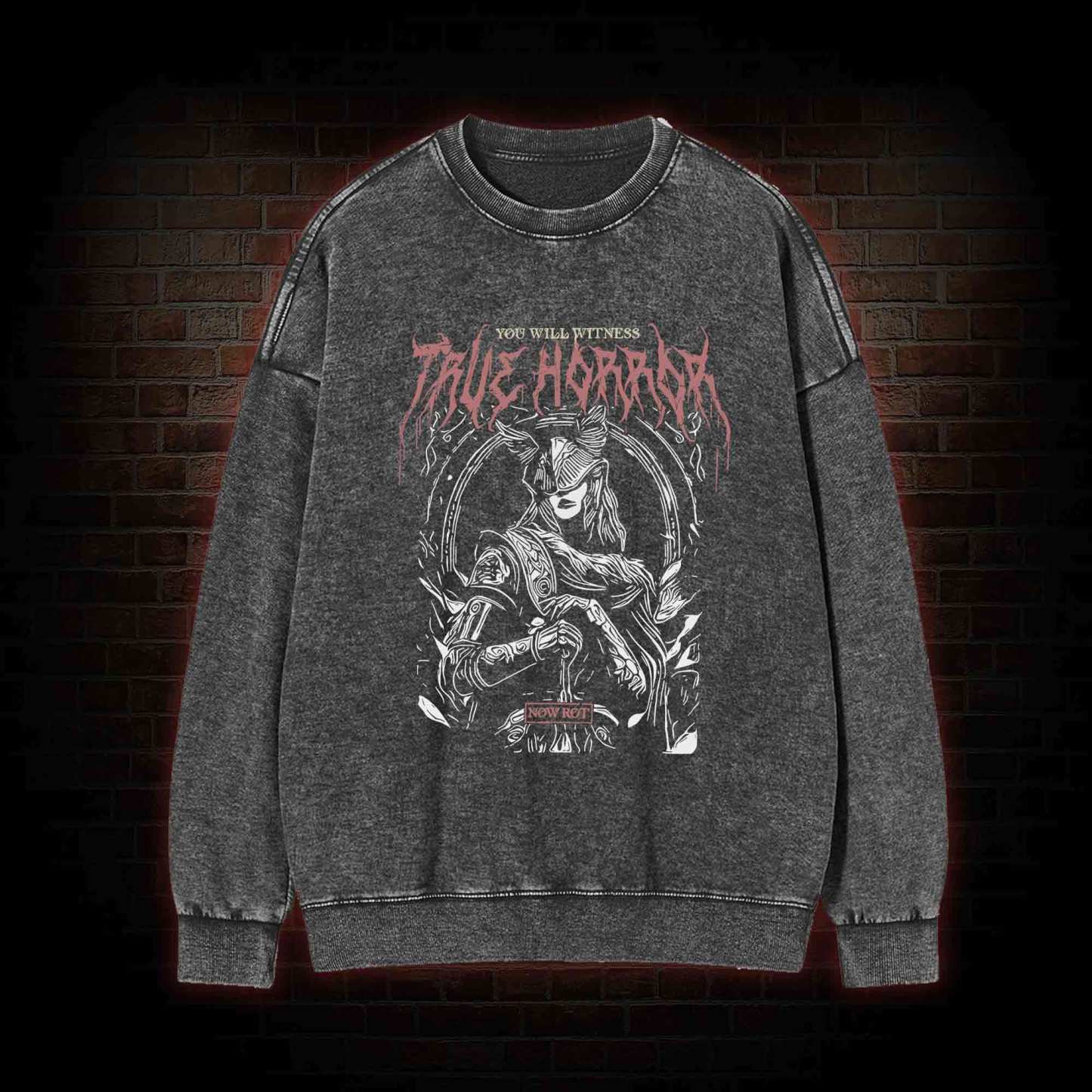 True Horror Washed Sweatshirt