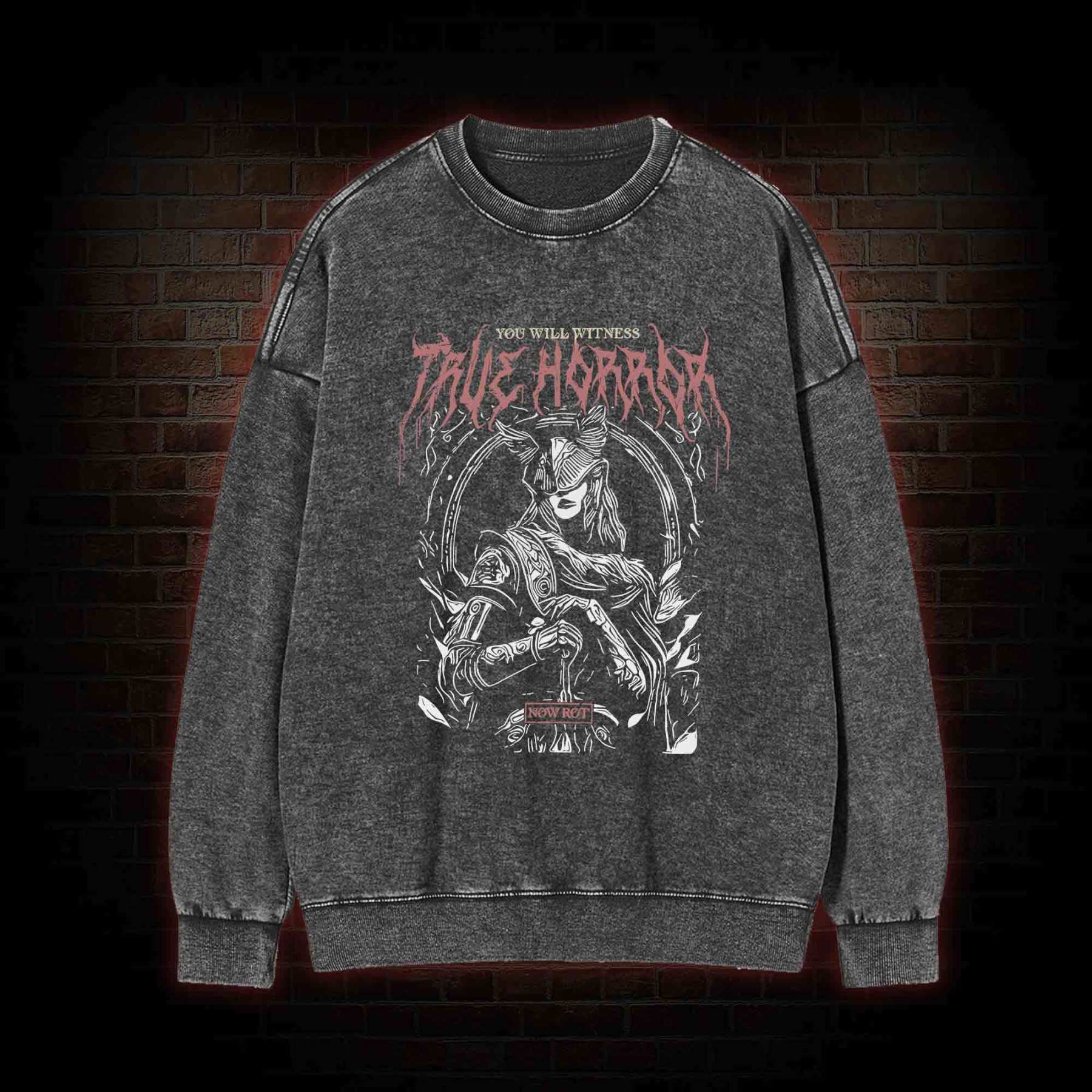 True Horror Washed Sweatshirt