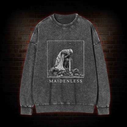 Maidenless Washed Sweatshirt