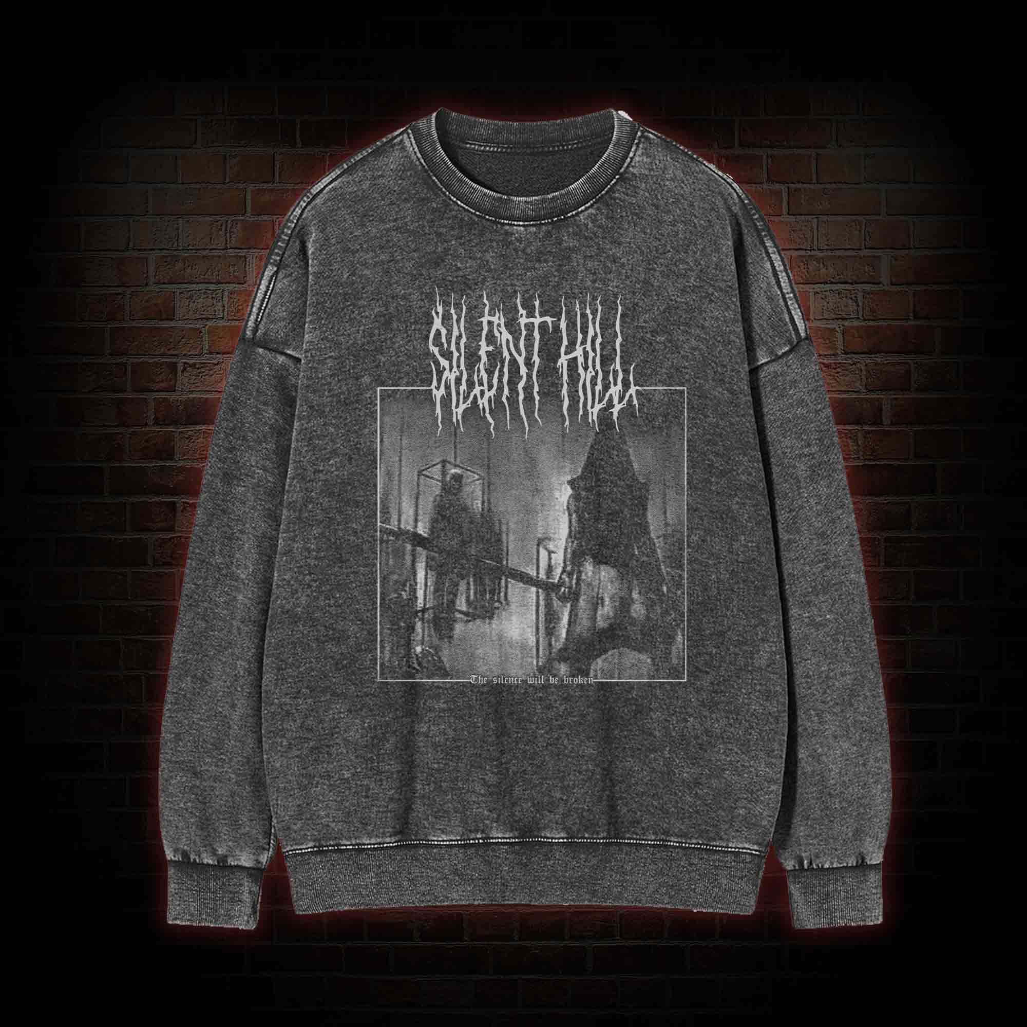 Pyramid Head Washed Sweatshirt