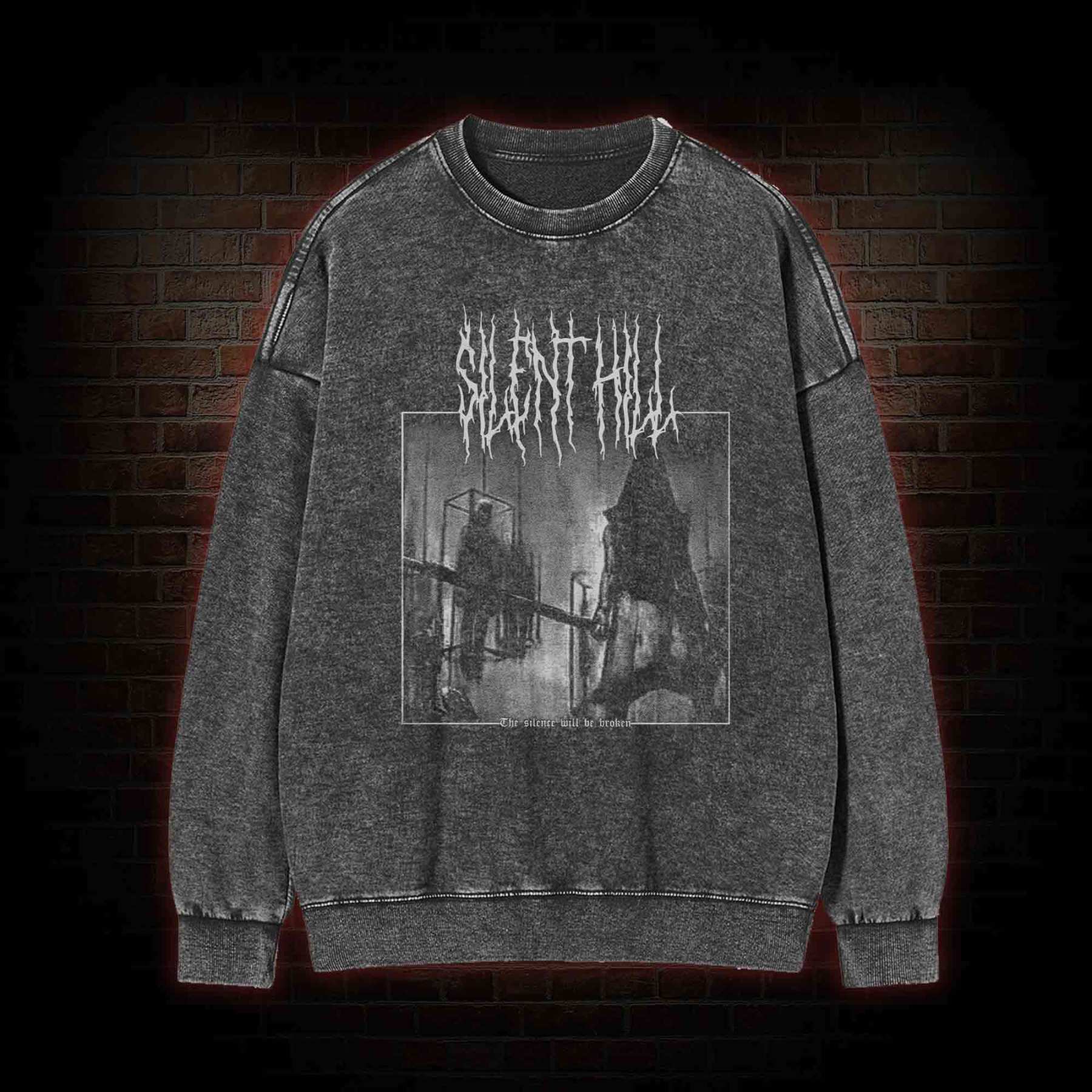 Pyramid Head Washed Sweatshirt