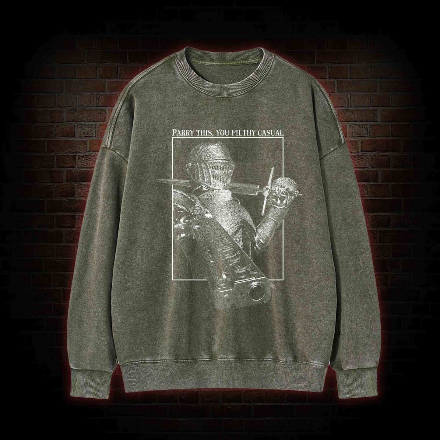 Parry This You Filthy Casual Washed Sweatshirt